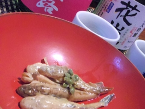 おうち居酒屋、いさざの山椒煮